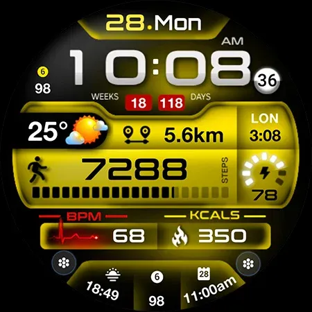 ML2U 247 Watch Face screenshot 29