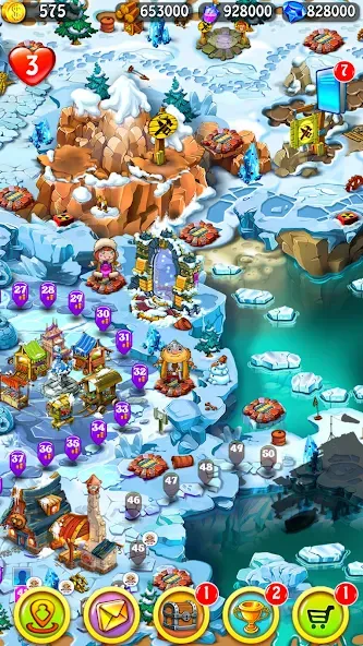마법! 매치하여 도시 건설과 복원 screenshot 5