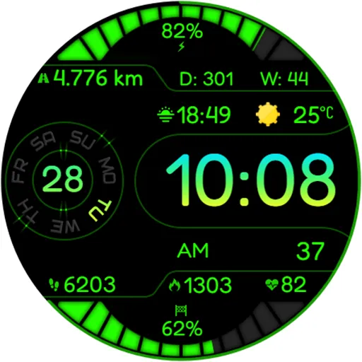 DIGI KLATRON CTS62 Watch face screenshot 19