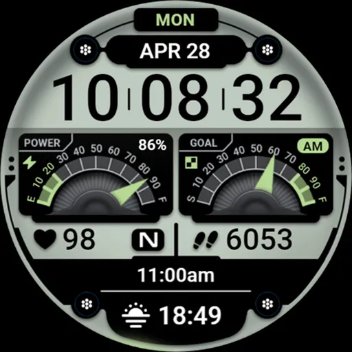 OMG 355 Digital Watch Face screenshot 30