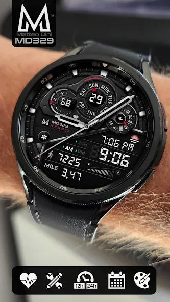 MD329 Hybrid Watch Face screenshot 3