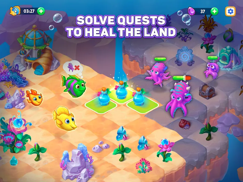 Sea Merge: Fish & Merging Game screenshot 14