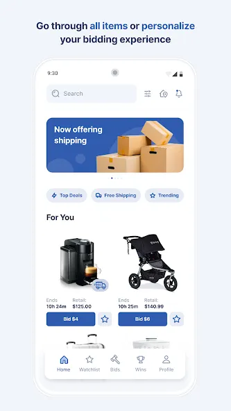 OLA screenshot 1