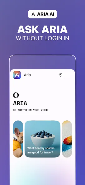 Opera browser beta with AI screenshot 2