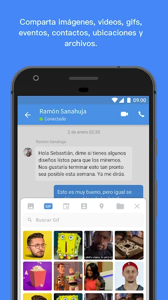 Zoho Cliq - Chat de equipo screenshot 4