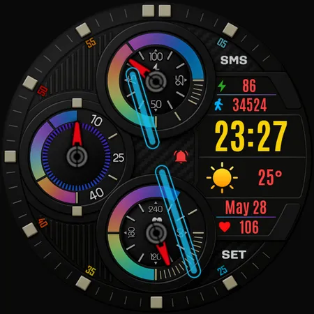 Trend Nova Hybrid Watch Face screenshot 34