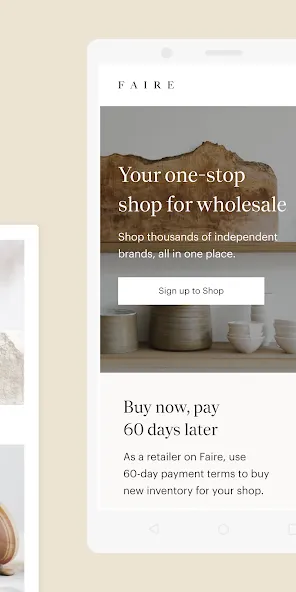 Faire Wholesale screenshot 2