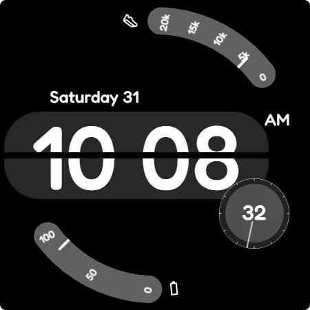 Track Watch Face by KYB screenshot 5