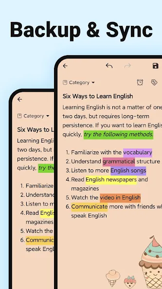 Color Notes, Notebook, Notepad screenshot 7