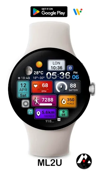 ML2U 232 Watch Face screenshot 8
