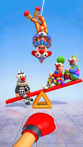 Crazy Clown Punch Man Game screenshot 5