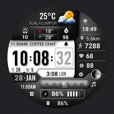 ML2U 377 Watch Face screenshot 26