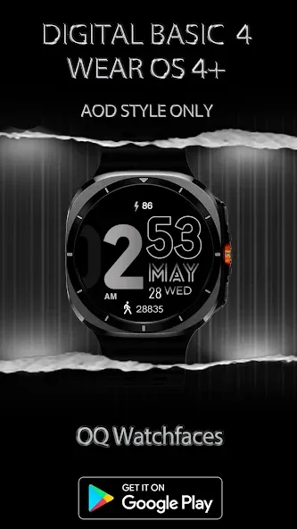 Digital Basic 4 Wear OS 5+ screenshot 32