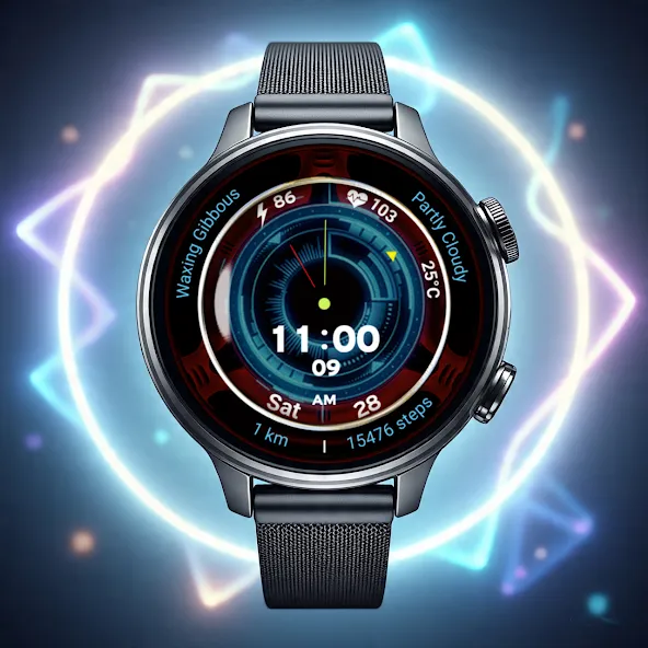 2026 Portal Wear OS Watch Face screenshot 5