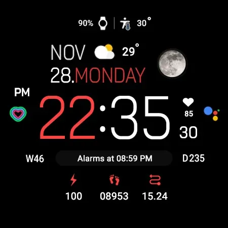 MIMIX MX Pointer G2 Watchface screenshot 26