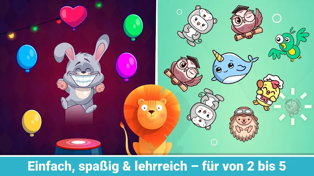 Tiere puzzle und kinder spiele screenshot 4