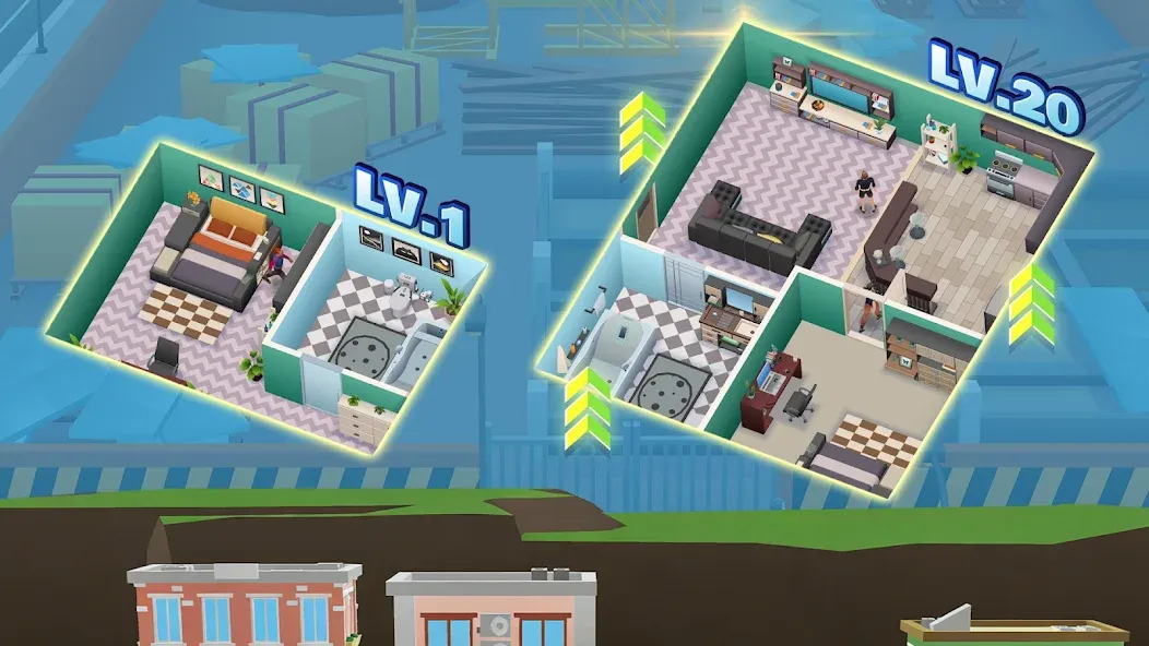 Idle Landlord Sim - Español screenshot 2