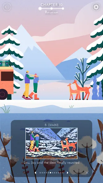 Deer My Friend - Nonogram screenshot 16