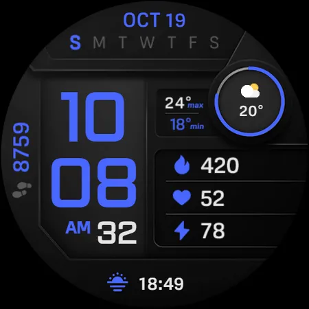 PIXEL INSTINCT 3 Watch Face screenshot 25