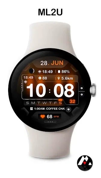 ML2U 212 Watch Face screenshot 4