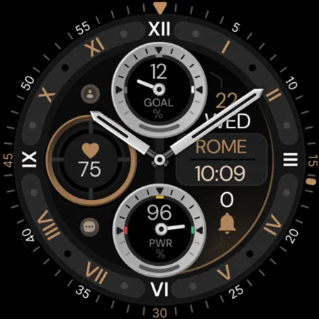 Dream 162 Bronze Watch Face screenshot 9
