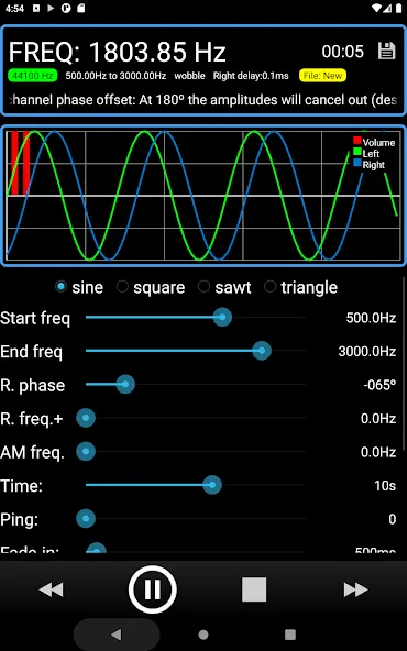 Frequency Sound Generator screenshot 11