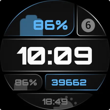 Simple Widget Watch Face v3 screenshot 6