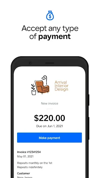 Square Invoices: Invoice Maker screenshot 3