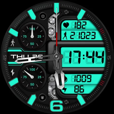 Hybrid Sport Watch Face screenshot 37