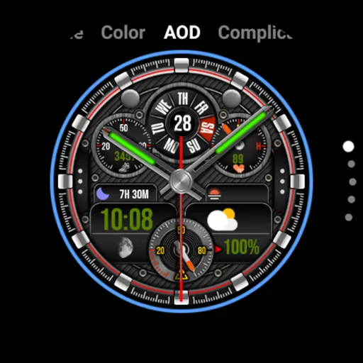 Hybrid Watch Face MB382 screenshot 23