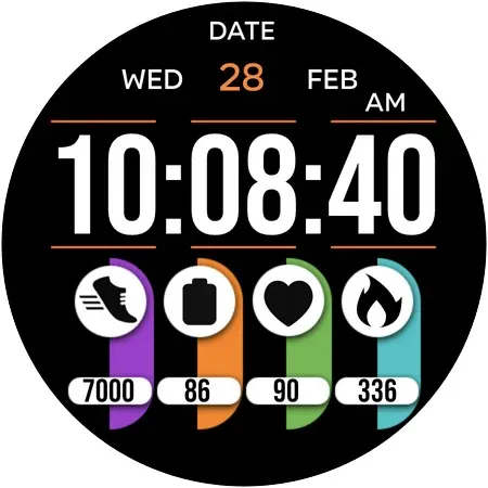 Pill Dial - Watch face screenshot 8