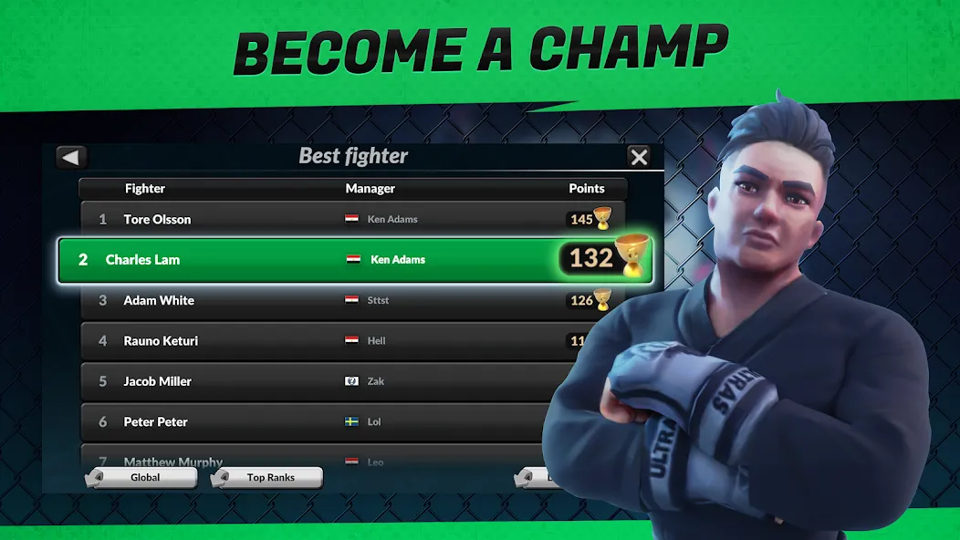 MMA Manager 2: Boxing Training screenshot 8