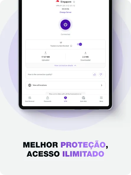 PureVPN: Rápido e seguro screenshot 10