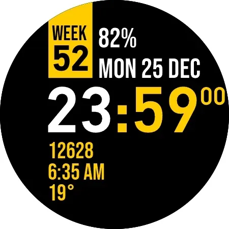Week Watch Face screenshot 34