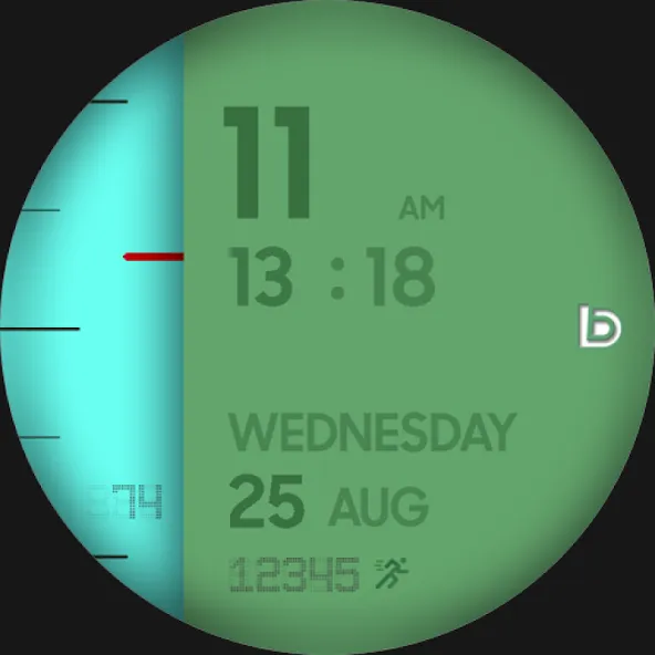 DB1203 Aero Digital Watch Face screenshot 9