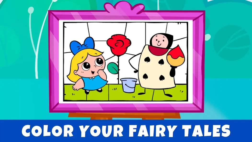 Art Games for Kids: Bibi Tales screenshot 1