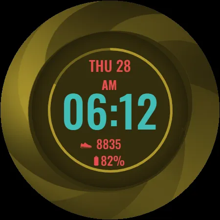 Geometric Rhythm - watch face screenshot 6