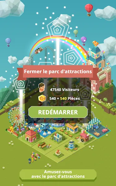 Merge Tycoon: 2048 Theme Park screenshot 18
