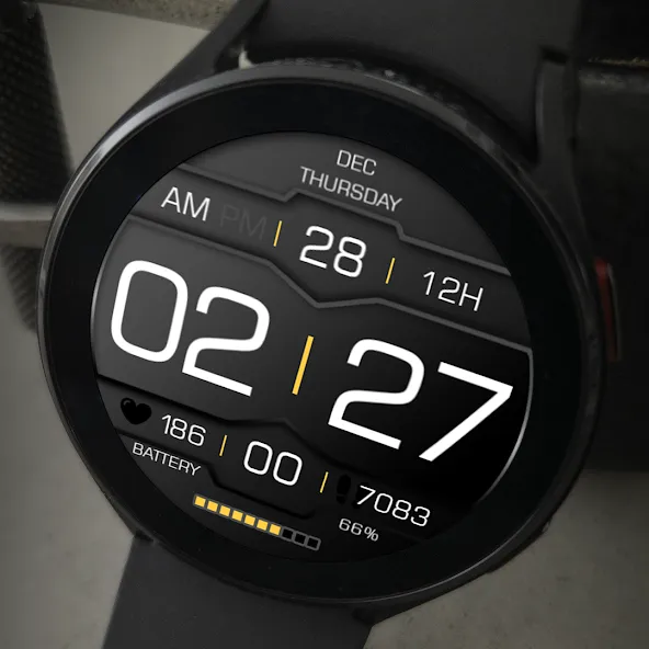 Key120 Digital Watch Face screenshot 8