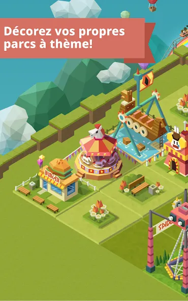 Merge Tycoon: 2048 Theme Park screenshot 14
