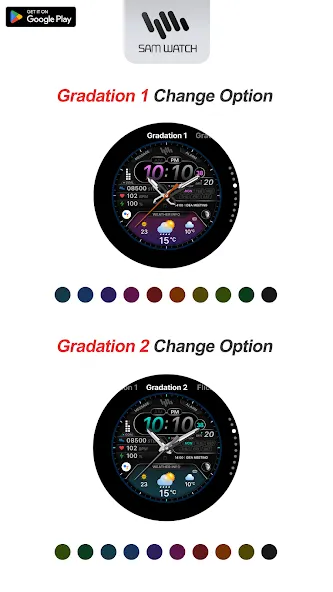 SamWatch AD Hybrid Weather screenshot 4