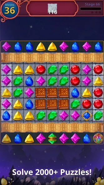 Jewels Magic: Mystery Match3 screenshot 4
