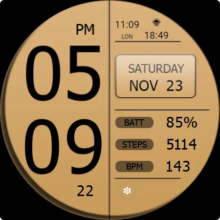 Key WF49 Digital Watch Face screenshot 27