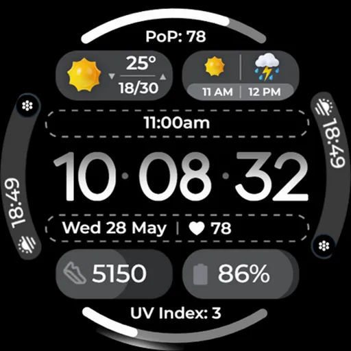 Minimal Weather Watch OMG 379 screenshot 30