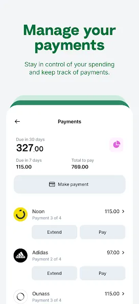 Tabby: Pay over time screenshot 4