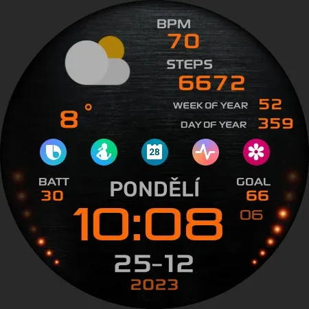 PW81 Big Digital Weather Watch screenshot 33