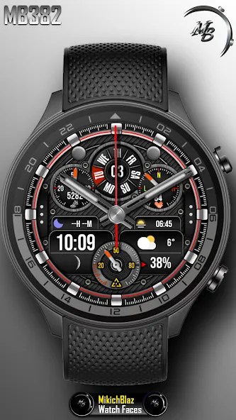 Hybrid Watch Face MB382 screenshot 3