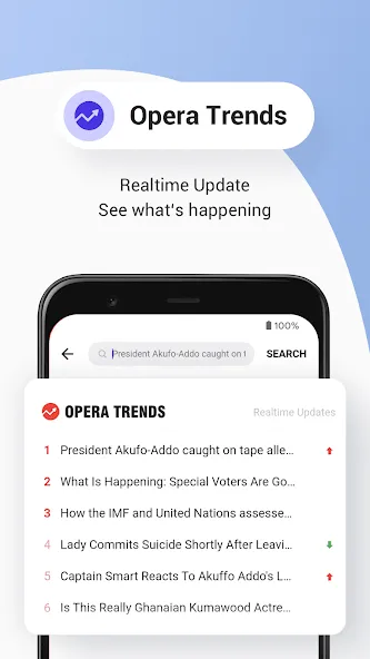 Opera News Lite - Less Data screenshot 6