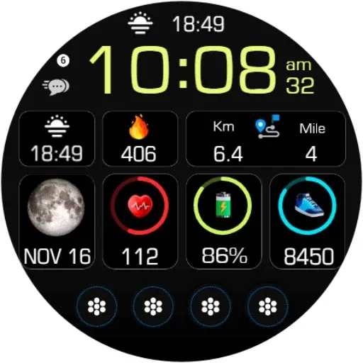 Modular Progress Bar Face EC40 screenshot 19