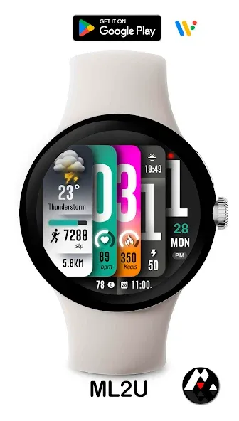 ML2U 250 Watch Face screenshot 24